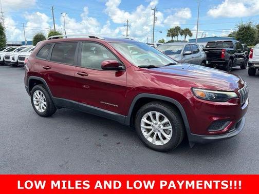 Velvet Red Pearlcoat 2020 Jeep Cherokee Latitude