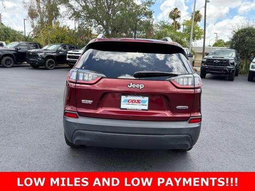 Velvet Red Pearlcoat 2020 Jeep Cherokee Latitude