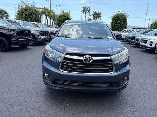 Shoreline Mist 2015 Toyota Highlander XLE