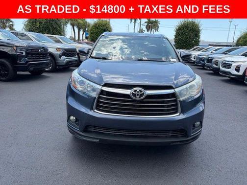 Shoreline Mist 2015 Toyota Highlander XLE
