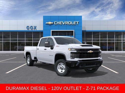 Summit White 2026 Chevrolet Silverado 2500 WT
