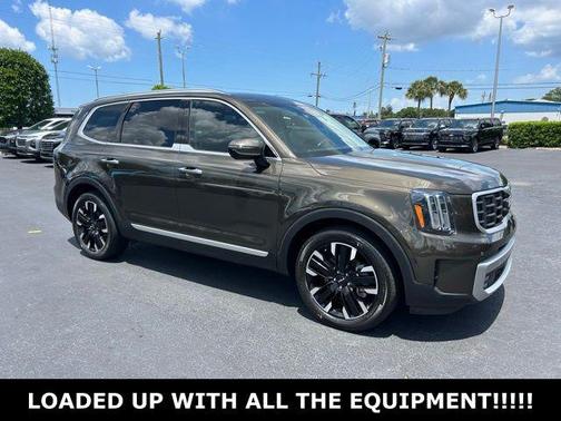 Dark Moss 2023 Kia Telluride SX Prestige