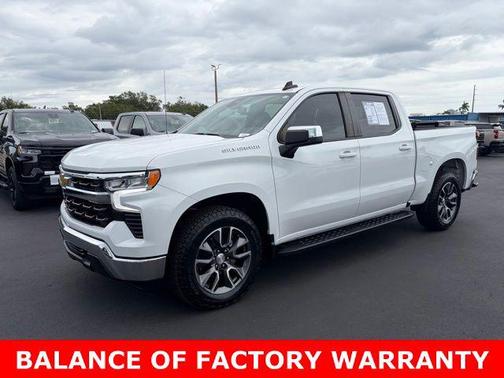 Summit White 2024 Chevrolet Silverado 1500 LT