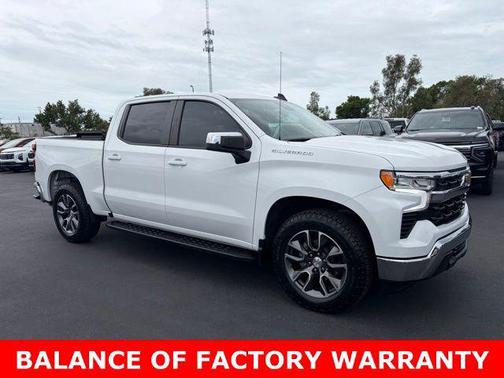 Summit White 2024 Chevrolet Silverado 1500 LT