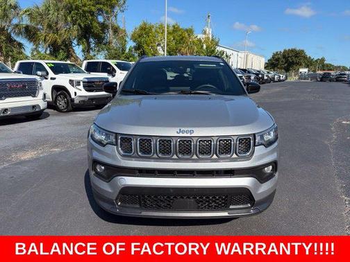 Billet Silver Metallic Clearcoat 2023 Jeep Compass Latitude