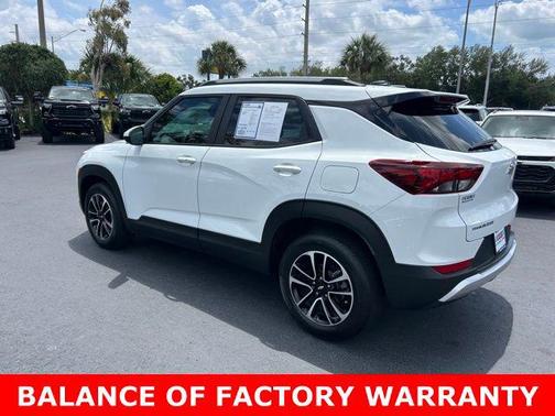 Summit White 2024 Chevrolet Trailblazer LT
