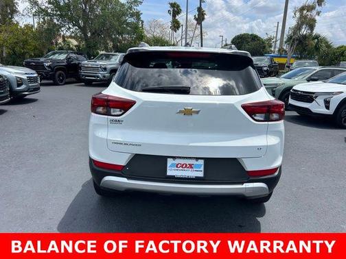 Summit White 2024 Chevrolet Trailblazer LT