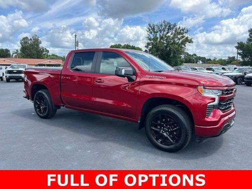 Radiant Red Tintcoat 2025 Chevrolet Silverado 1500 RST