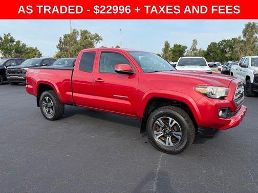 Barcelona Red Metallic 2016 Toyota Tacoma TRD Sport