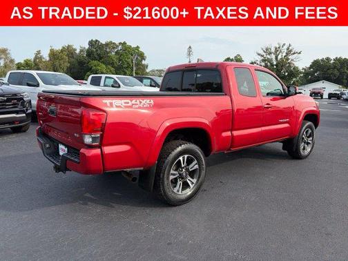Barcelona Red Metallic 2016 Toyota Tacoma TRD Sport