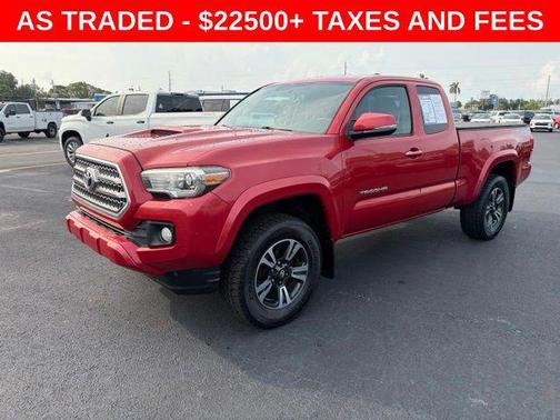 Barcelona Red Metallic 2016 Toyota Tacoma TRD Sport
