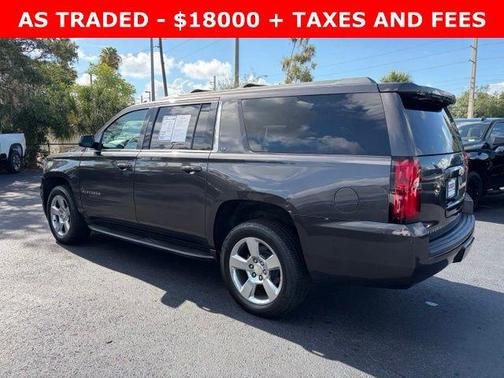 Tungsten Metallic 2018 Chevrolet Suburban LT