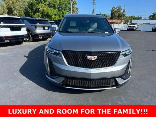 Satin Steel Metallic 2021 Cadillac XT6 Sport AWD