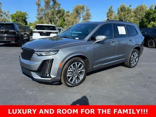 Satin Steel Metallic 2021 Cadillac XT6 Sport AWD
