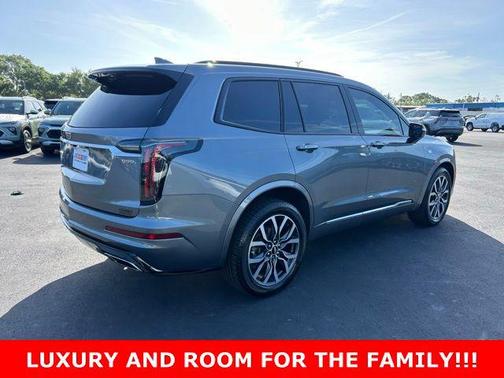 Satin Steel Metallic 2021 Cadillac XT6 Sport AWD