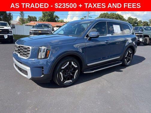 Midnight Lake Blue 2023 Kia Telluride S