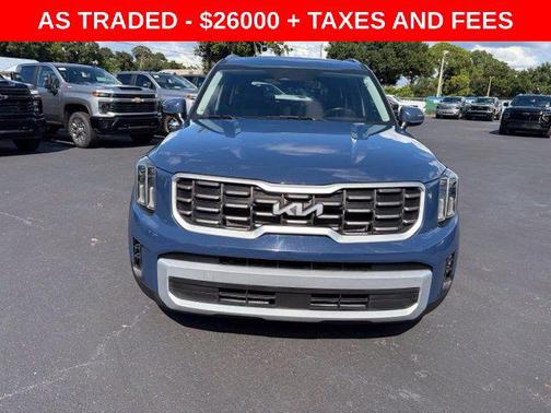 Midnight Lake Blue 2023 Kia Telluride S