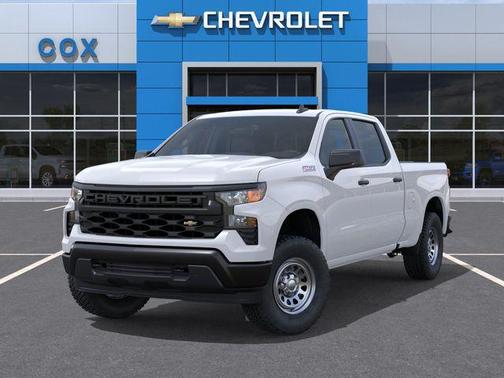 Summit White 2026 Chevrolet Silverado 1500 WT