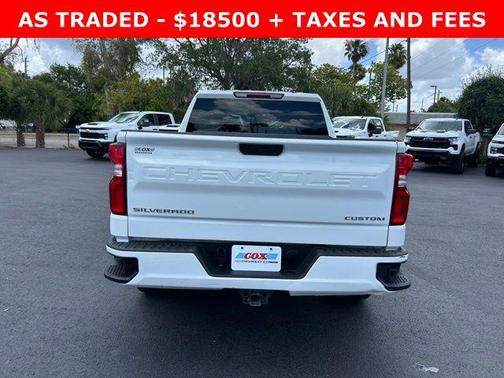 Summit White 2021 Chevrolet Silverado 1500 Custom