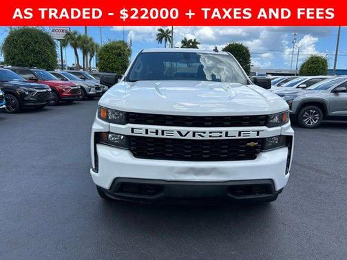 Summit White 2021 Chevrolet Silverado 1500 Custom