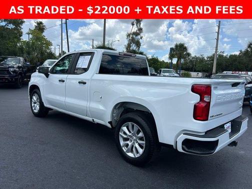 Summit White 2021 Chevrolet Silverado 1500 Custom