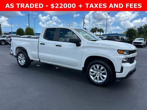 Summit White 2021 Chevrolet Silverado 1500 Custom