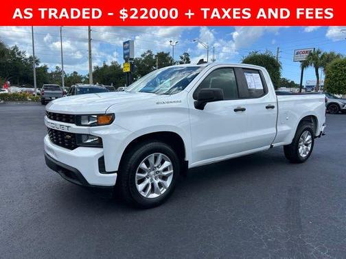 Summit White 2021 Chevrolet Silverado 1500 Custom