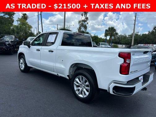 Summit White 2021 Chevrolet Silverado 1500 Custom