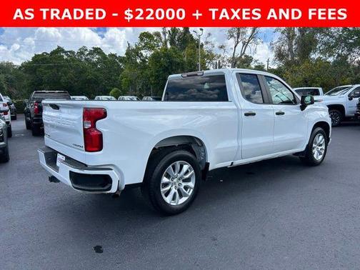 Summit White 2021 Chevrolet Silverado 1500 Custom