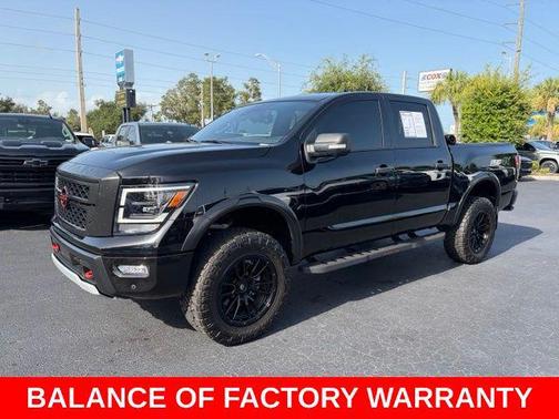Super Black 2024 Nissan Titan PRO-4X