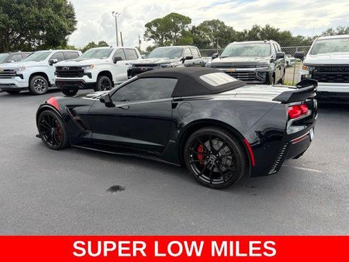 Black 2017 Chevrolet Corvette Grand Sport