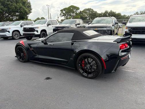 Black 2017 Chevrolet Corvette Grand Sport