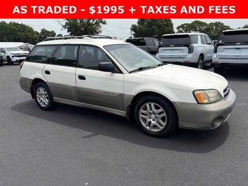 White Frost Pearl 2001 Subaru Outback Base