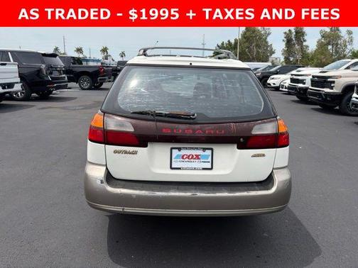 White Frost Pearl 2001 Subaru Outback Base