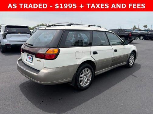 White Frost Pearl 2001 Subaru Outback Base