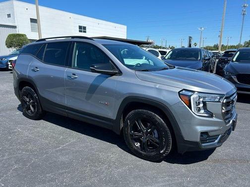 Sterling Metallic 2023 GMC Terrain AWD AT4
