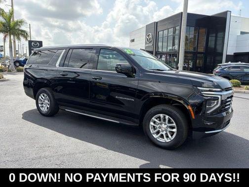 Black 2025 Chevrolet Suburban LS