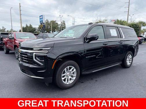 Black 2025 Chevrolet Suburban LS
