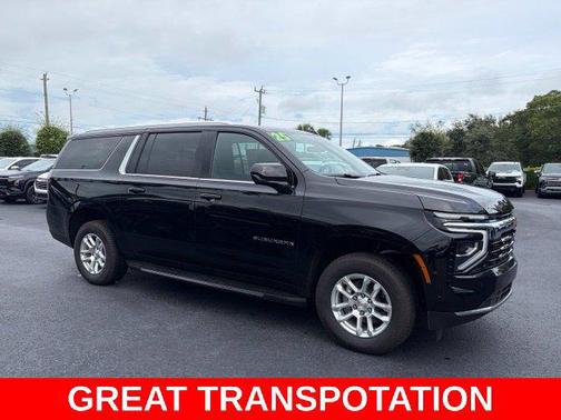 Black 2025 Chevrolet Suburban LS