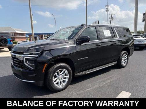 Black 2025 Chevrolet Suburban LS