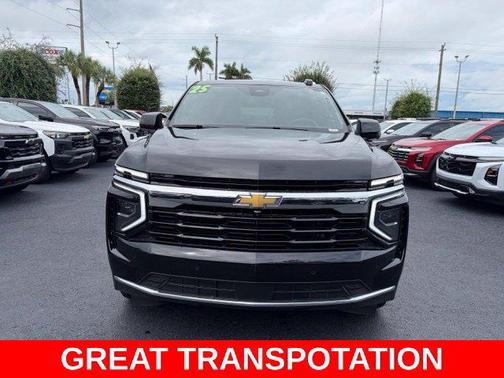 Black 2025 Chevrolet Suburban LS