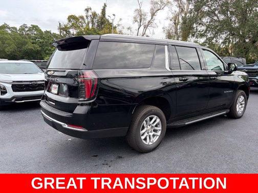 Black 2025 Chevrolet Suburban LS