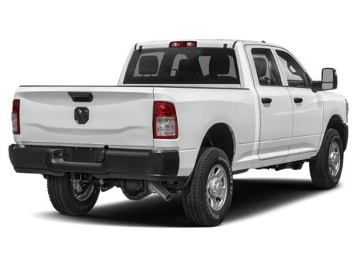 Bright White Clearcoat 2024 RAM 3500 Tradesman Crew Cab 4x4 6'4' Box