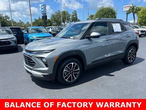 Sterling Gray Metallic 2024 Chevrolet Trailblazer LT