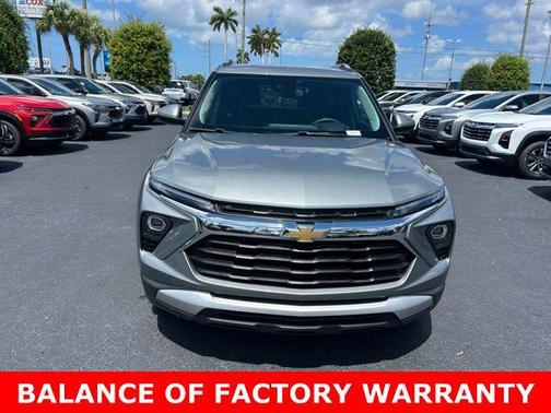 Sterling Gray Metallic 2024 Chevrolet Trailblazer LT