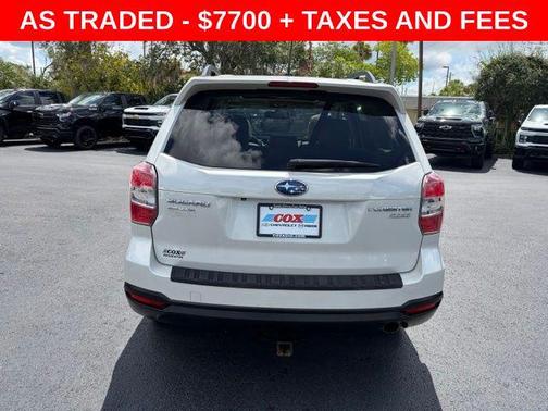 Satin White Pearl 2014 Subaru Forester 2.5i Limited
