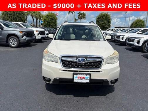Satin White Pearl 2014 Subaru Forester 2.5i Limited