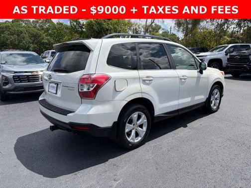 Satin White Pearl 2014 Subaru Forester 2.5i Limited