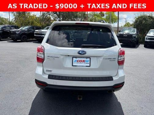 Satin White Pearl 2014 Subaru Forester 2.5i Limited