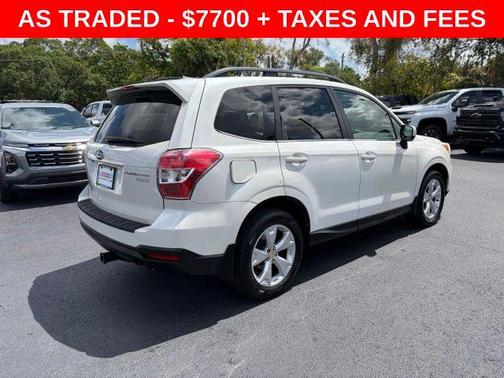 Satin White Pearl 2014 Subaru Forester 2.5i Limited